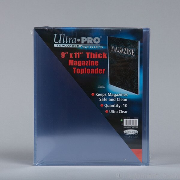 Toploaders for Magazines